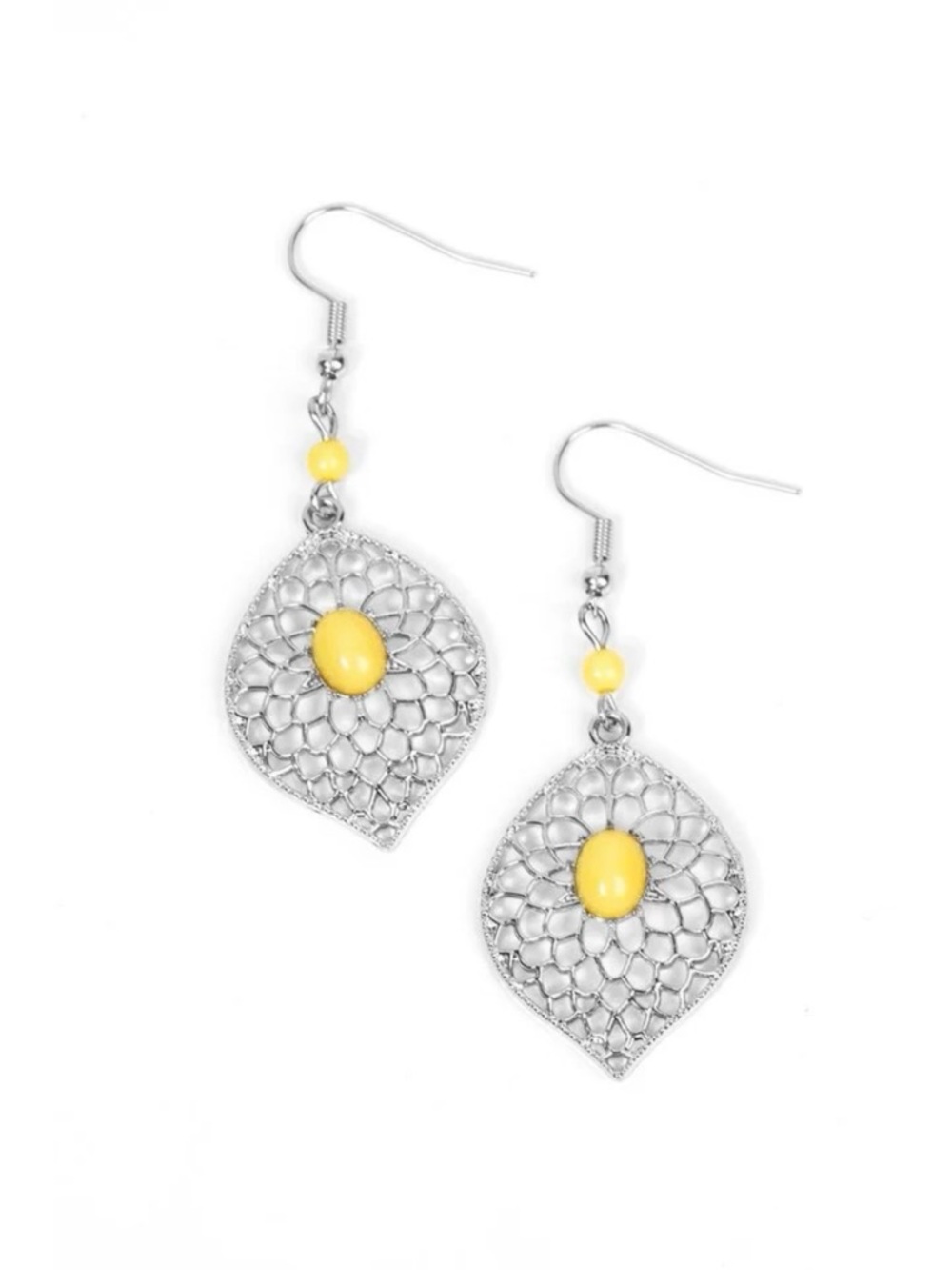 Paparazzi Earring Perky Perennial Yellow